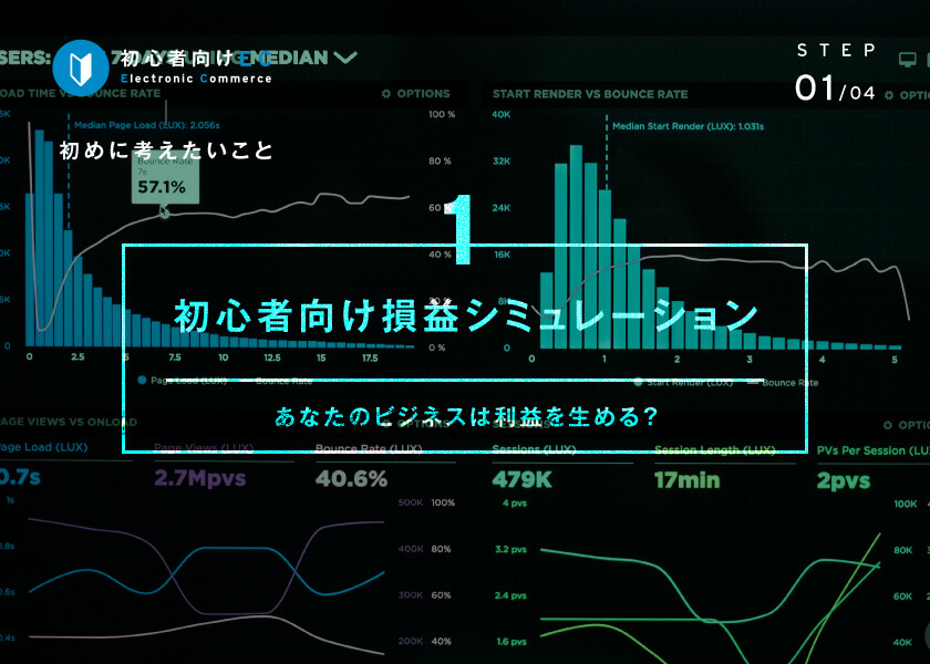 あなたのビジネスは利益を生める？- 初心者向け損益シミュレーション① -